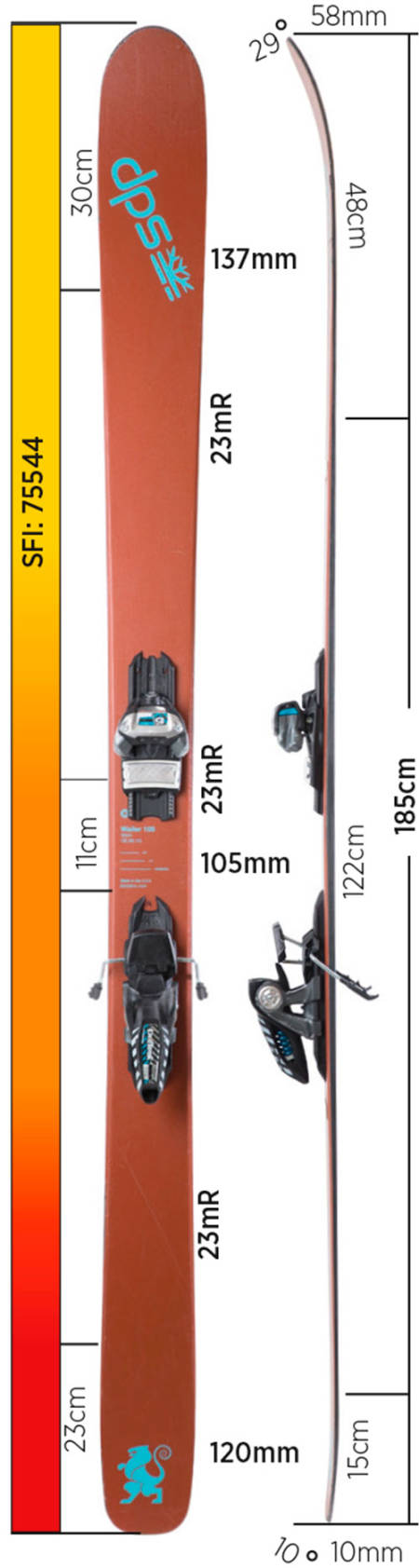 Test av DPS Wailer 105 2016 Test av DPS Wailer 105 2016