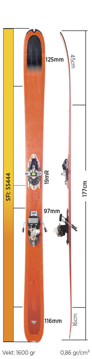 Test av Dynafit Beast 98 2018 Test av Dynafit Beast 98 2018