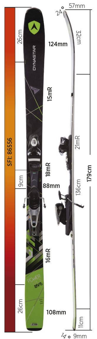 Test av Dynastar Powertrack 89Ti 2017 Test av Dynastar Powertrack 89Ti 2017