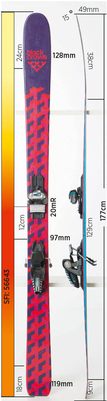 Test av Black Crows Camox Birdie 2015 2015 Test av Black Crows Camox Birdie 2015 2015