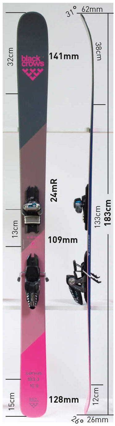 Test av Black Crows Corvus 2014 2014 Test av Black Crows Corvus 2014 2014