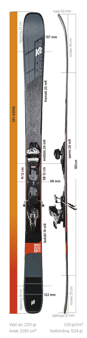 Test av K2 Mindbender 99 2020 Test av K2 Mindbender 99 2020