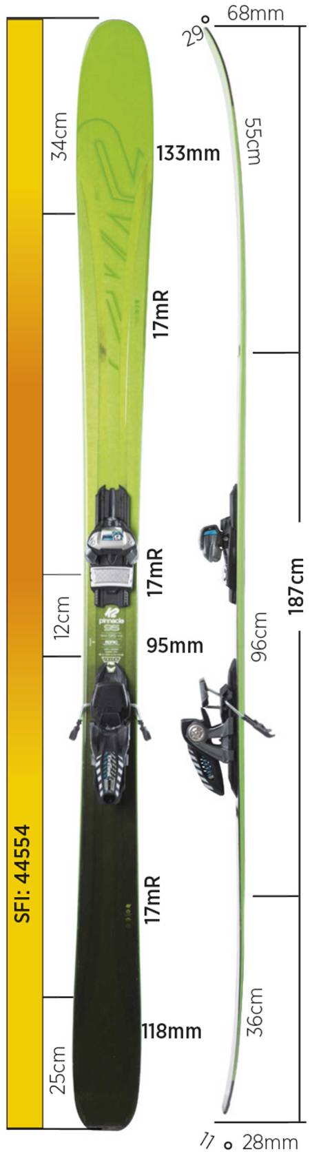 Test av K2 Pinnacle 95 2016 2016 Test av K2 Pinnacle 95 2016 2016