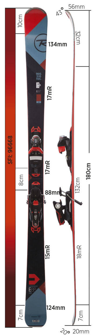 Test av Rossignol E 88 2017 Test av Rossignol E 88 2017