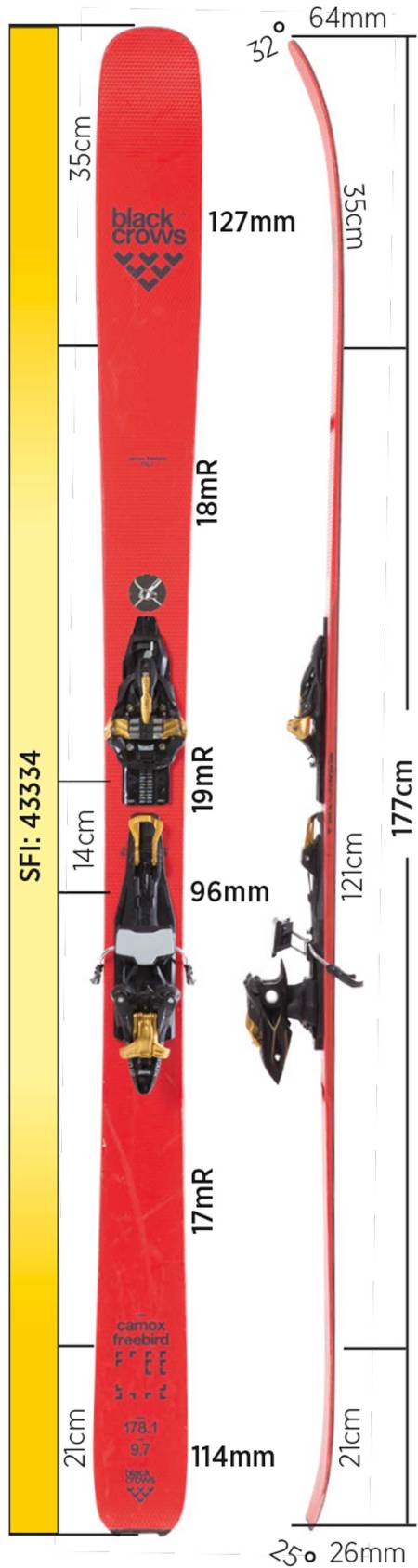 Test av Black Crows Camox Freebird 2016 2016 Test av Black Crows Camox Freebird 2016 2016