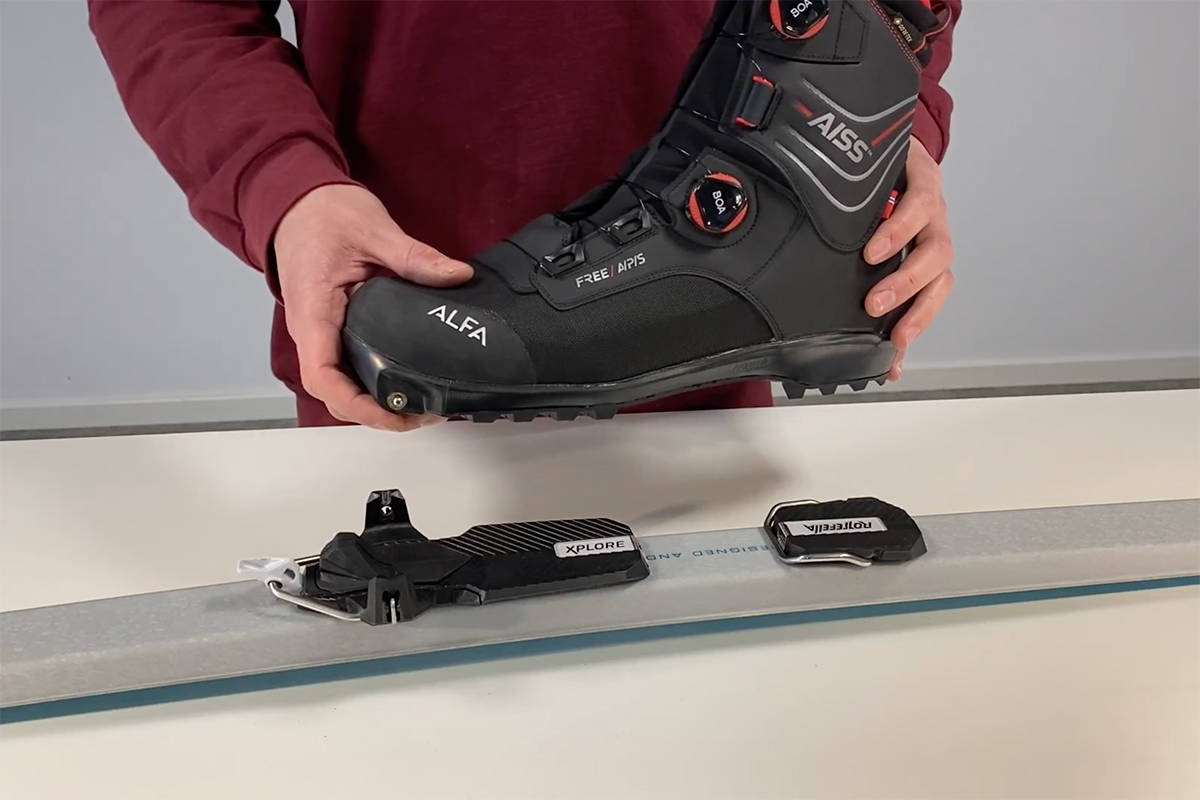 Slik fungerer Rottefella Xplore Skiutstyr FRIFLYT.NO