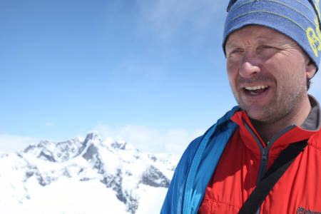 NY RAPPORT: Årets skredsesong er oppsummert i en ny rapport fra NVE. Jostein Aasen (bildet) har skrevet rapporten, med hjelp fra blant annet Espen Nordahl. Foto: Sigri Sandberg