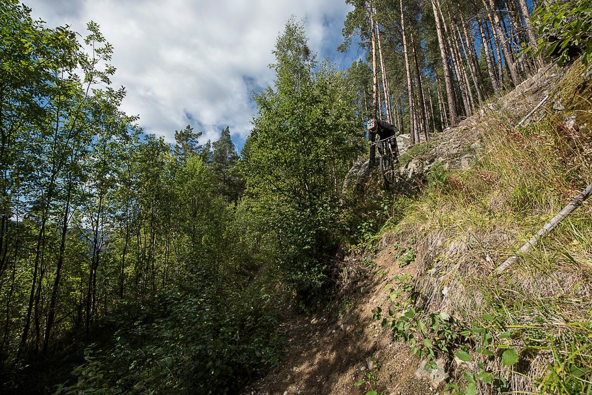 NESBYEN: Se Knut Myking teste Nesbyen. Foto: Vegard Breie