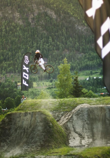 Michael Andersson vant best whip-konkurransen.
