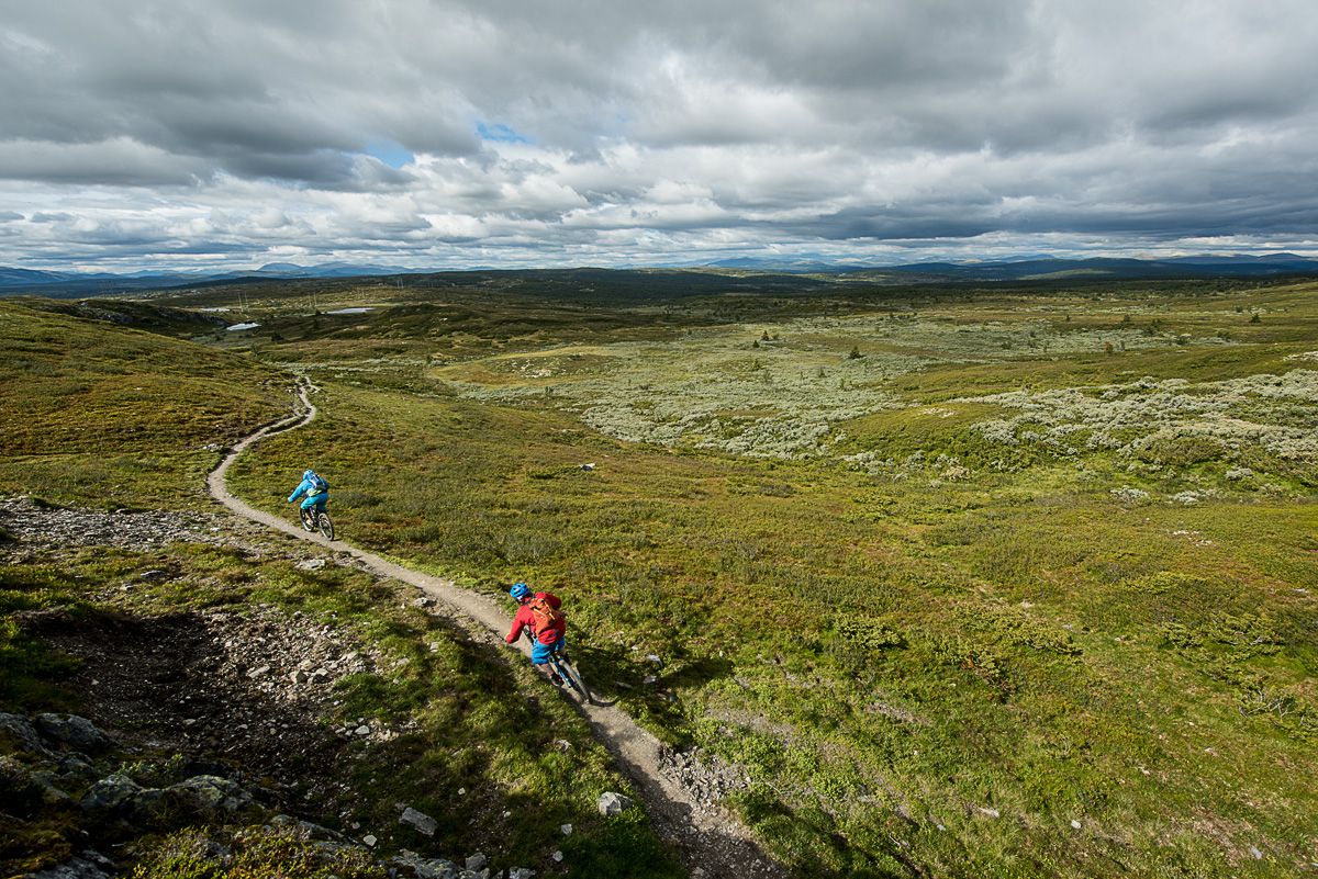 SKEIKAMPEN: Bli bedre kjent med stiene på Skeikampen. Foto: Vegard Breie