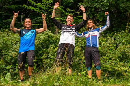Pallen herrer, 1. plass Preben Nøkleby, 2. plass Marcio Franco, 3. plass Adrian Hilde. Foto: Mads Oliver.