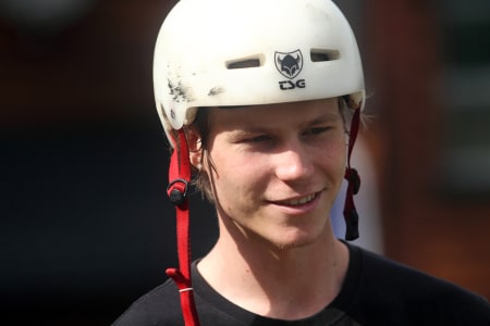 VINNER: Adrian Tell. Foto: Tore Meirik