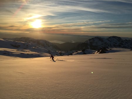 CAMP: Nå blir det telemarkcamp på Fonna. Foto: Per Ståle Grude