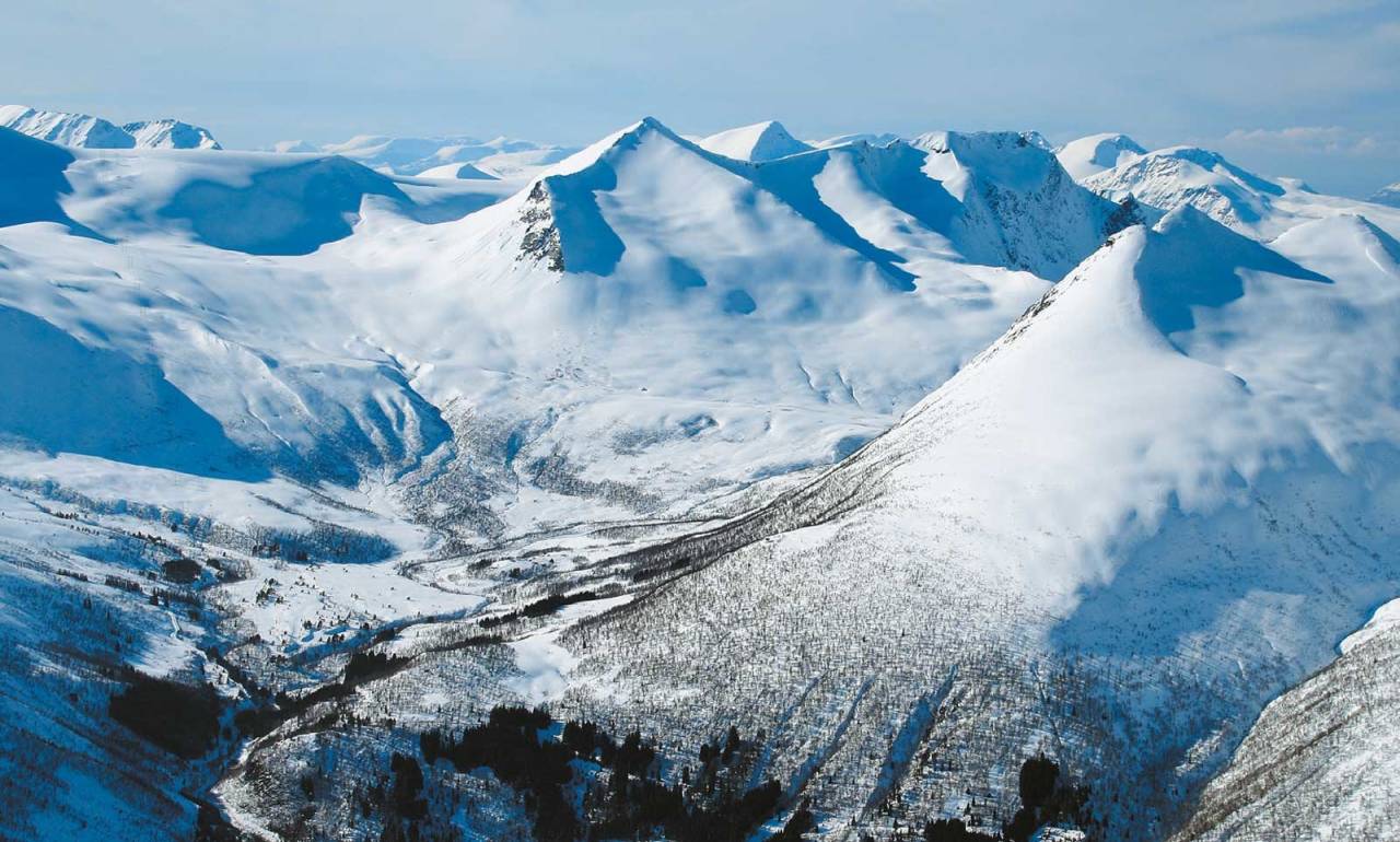 Øspetinden 1228 moh fra Toppturer i Romsdalen