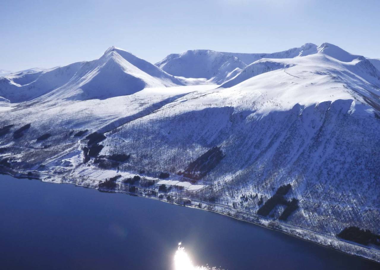 Hemmestadfjellet 687 moh fra Toppturer rundt Harstad