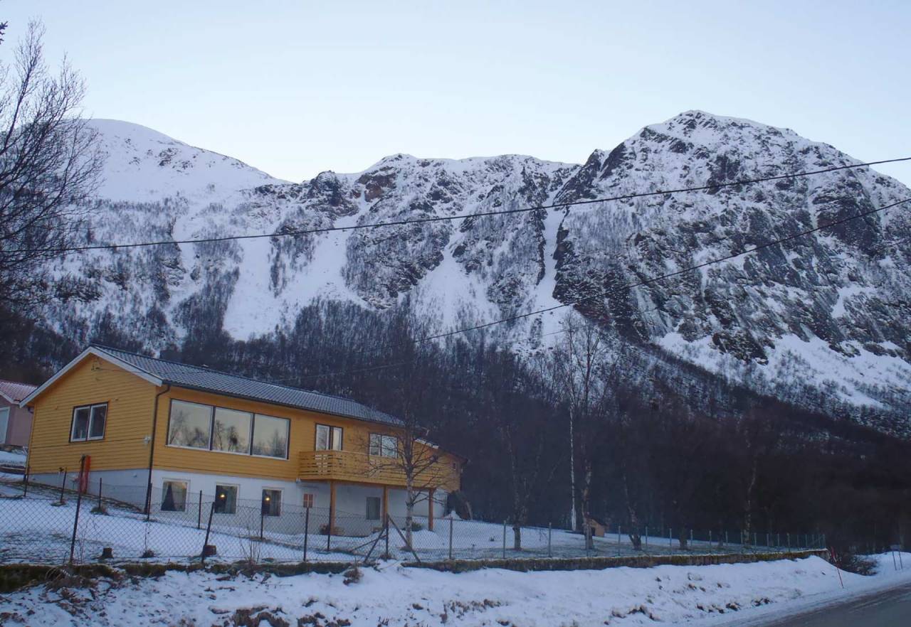 Høgfjellet (Kasfjordrenna) 615 moh fra Toppturer rundt Harstad.