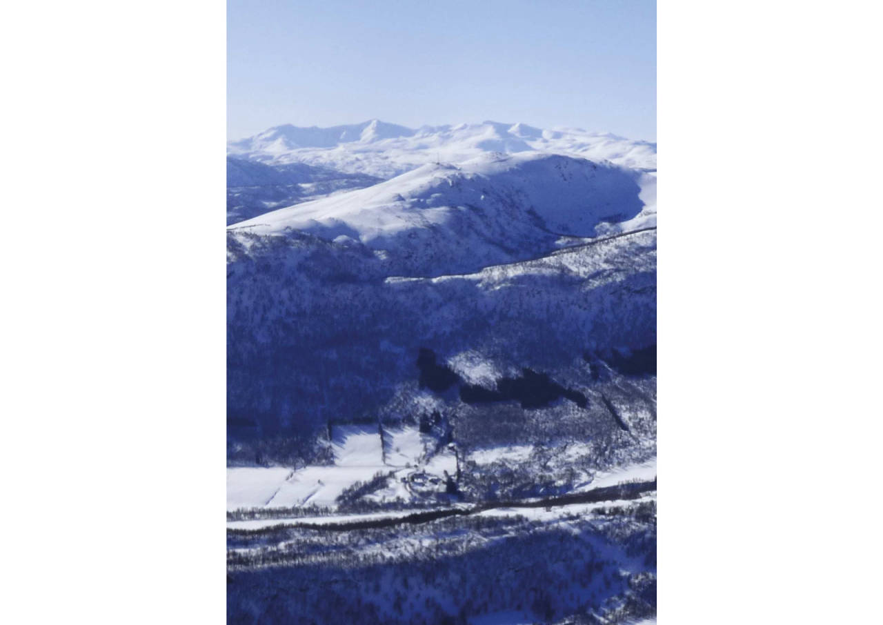 Kaltdalen 422 moh fra toppturer rundt Harstad