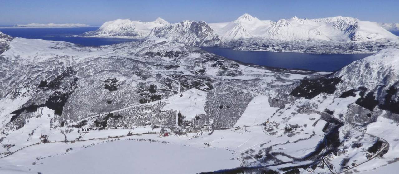 Keipen 487 moh. Topptur i Harstad.