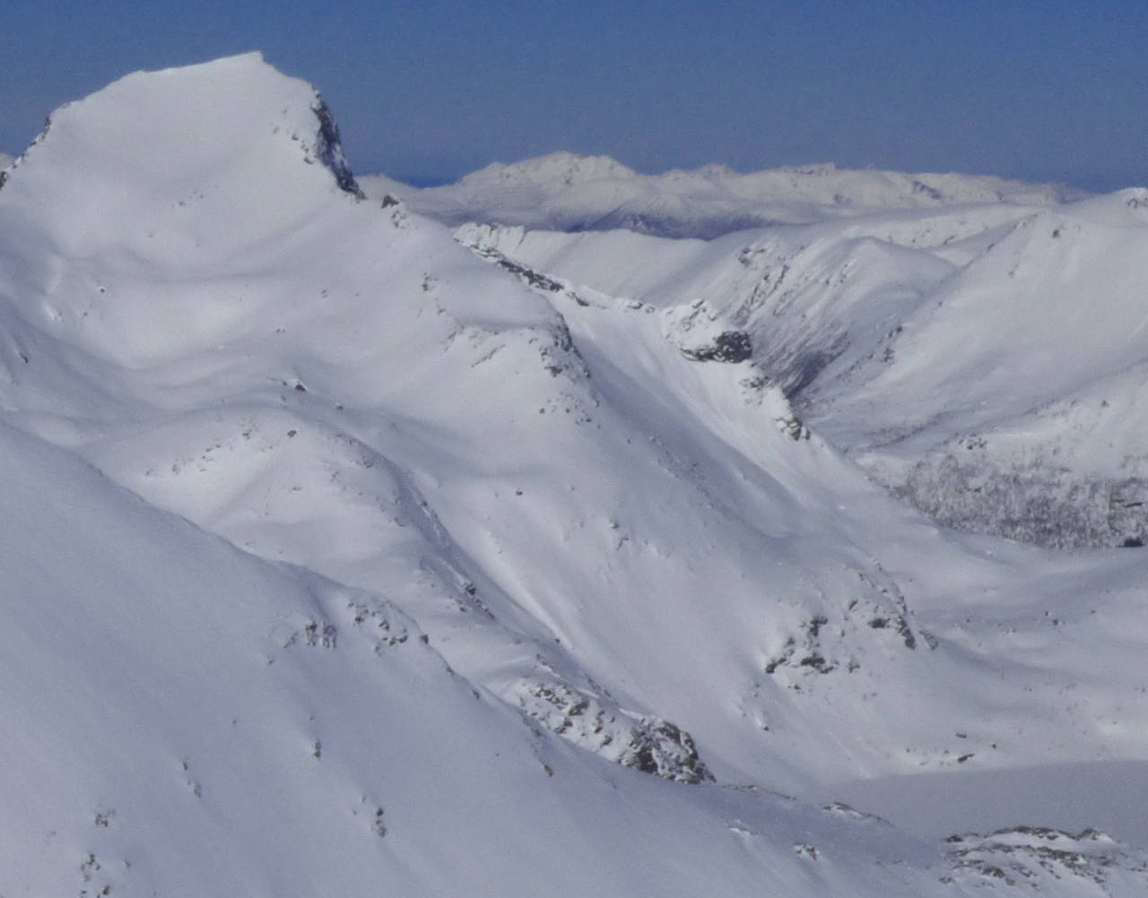Stortinden 1021 moh fra Toppturer rundt Harstad