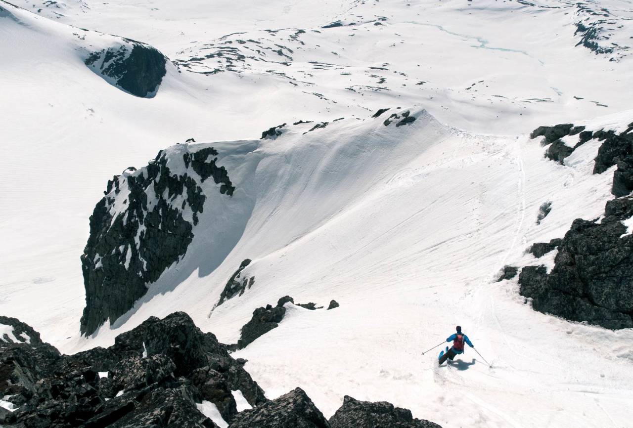 Ned sørrenna frå Vestre Austabotntind. Foto: Bjørnar Bjørhusdal