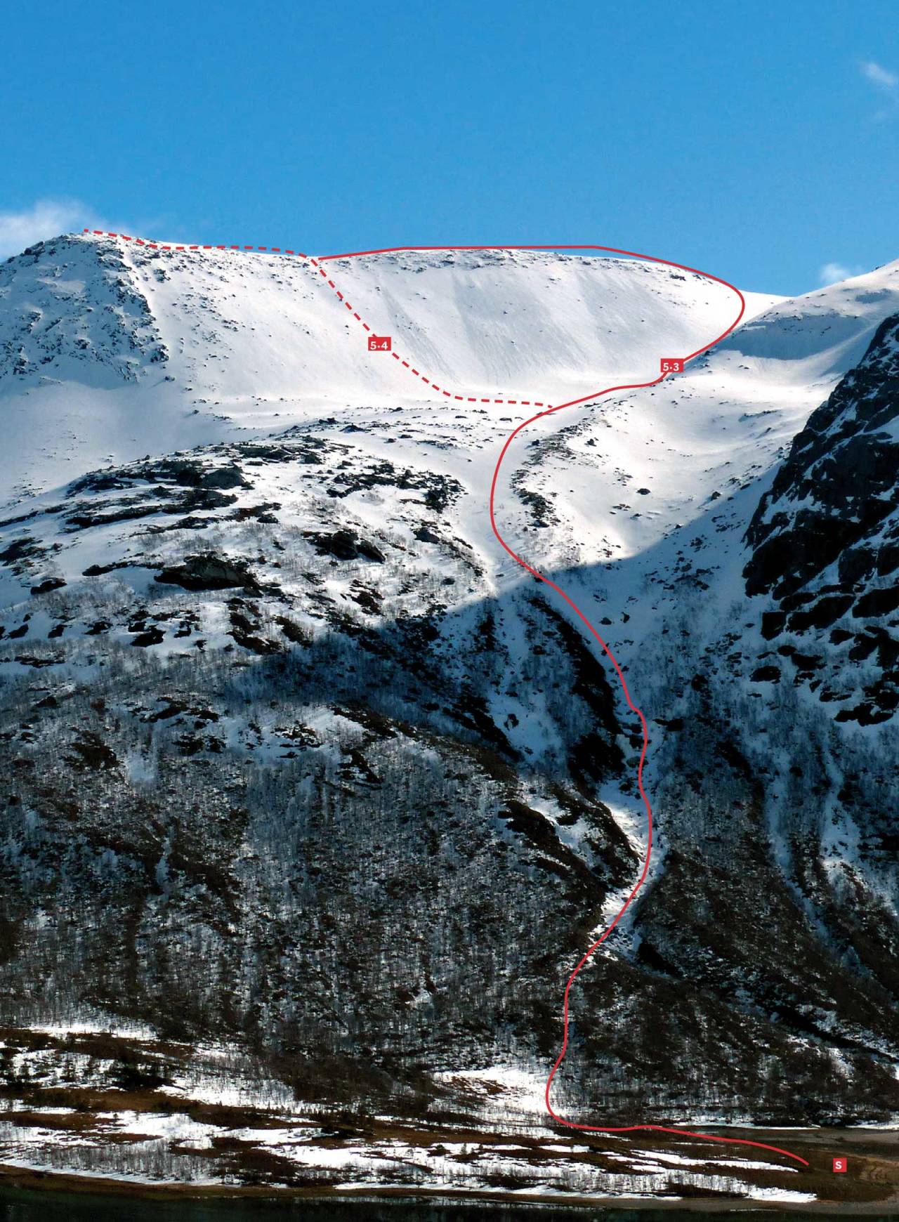 Fra Toppturer rundt Bodø.