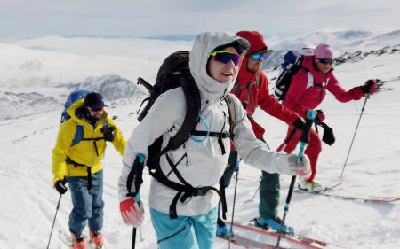 Første etappe av Høgruta i Jotunheimen går til Besshøe (2258 moh). Bilde: Christian Nerdrum
