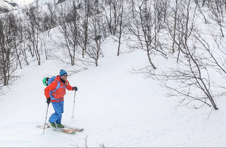 TREGRENSEN: Vær ekstra oppmerksom i det du kommer ut av skogen og over i snaufjellet. Bilde: Benjamin Hjort