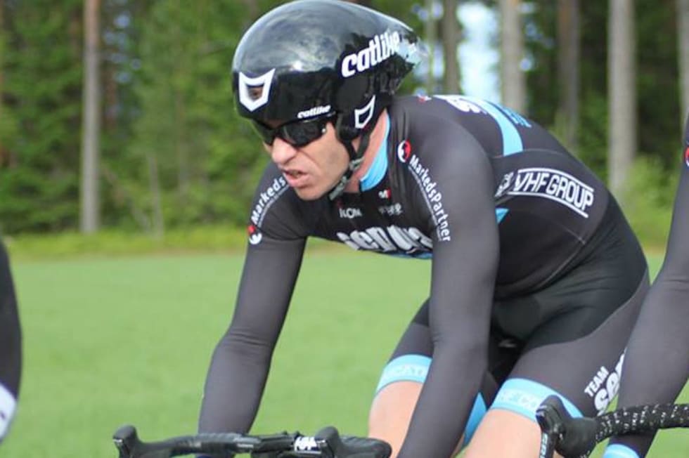 Fred Voldset var en del av Team Sepura, som blant annet vant Lillehammer-Oslo og satte ny rekord på lagtempo 50km. Foto: Trine Marken Fred Voldset 50km TT June 10 2013 - Trine Marken 1400x924