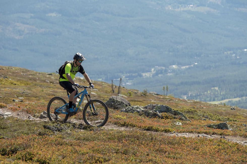 OVER TRYSIL: Vi fikk prøve nye Force på stiene i- og rundt Trysil. Foto: Fredrik Otterstad/Trysil.com FORCE GT Launch Trysil-20180705 (3)