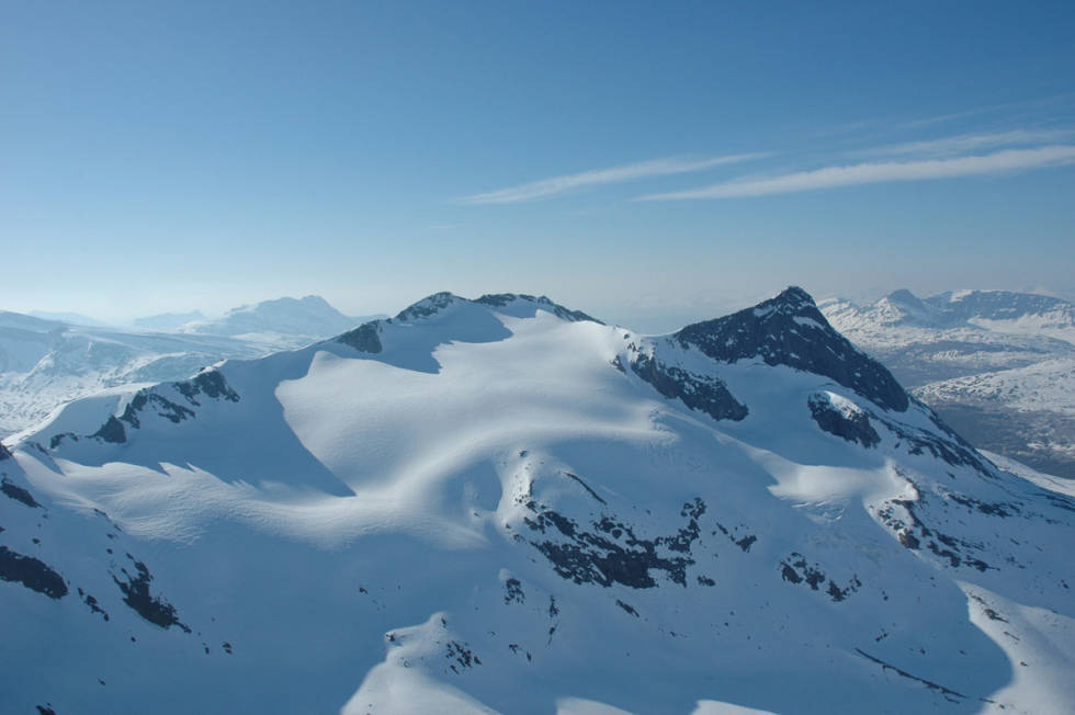 STORFJELLET: Storfjellet i Narvik har alt du kan kreve av en toppturklassiker. Foto: Sture Willumsen Storfjellet