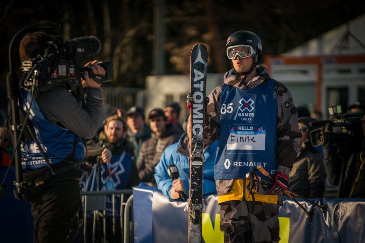 FINNE I RAMPELYSET: Det er ikke Big Air i Ol i 2018. Men om det kommer i 2022 ... da har denne karen lyst til å være der. Her fra X Games Oslo. Foto: Kyle Meyr
