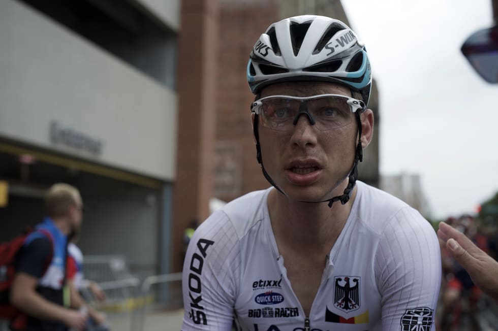 SKUFFET: Tony Martin fikk det tungt på onsdagens VM-tempo. Det holdt kun til 9. plass. Foto: Kristof Ramon.
