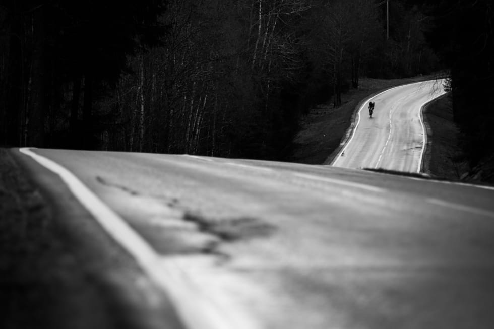 Ensomt. Foto: Snorre Veggan Enebakk Rundt Snorre Veggan