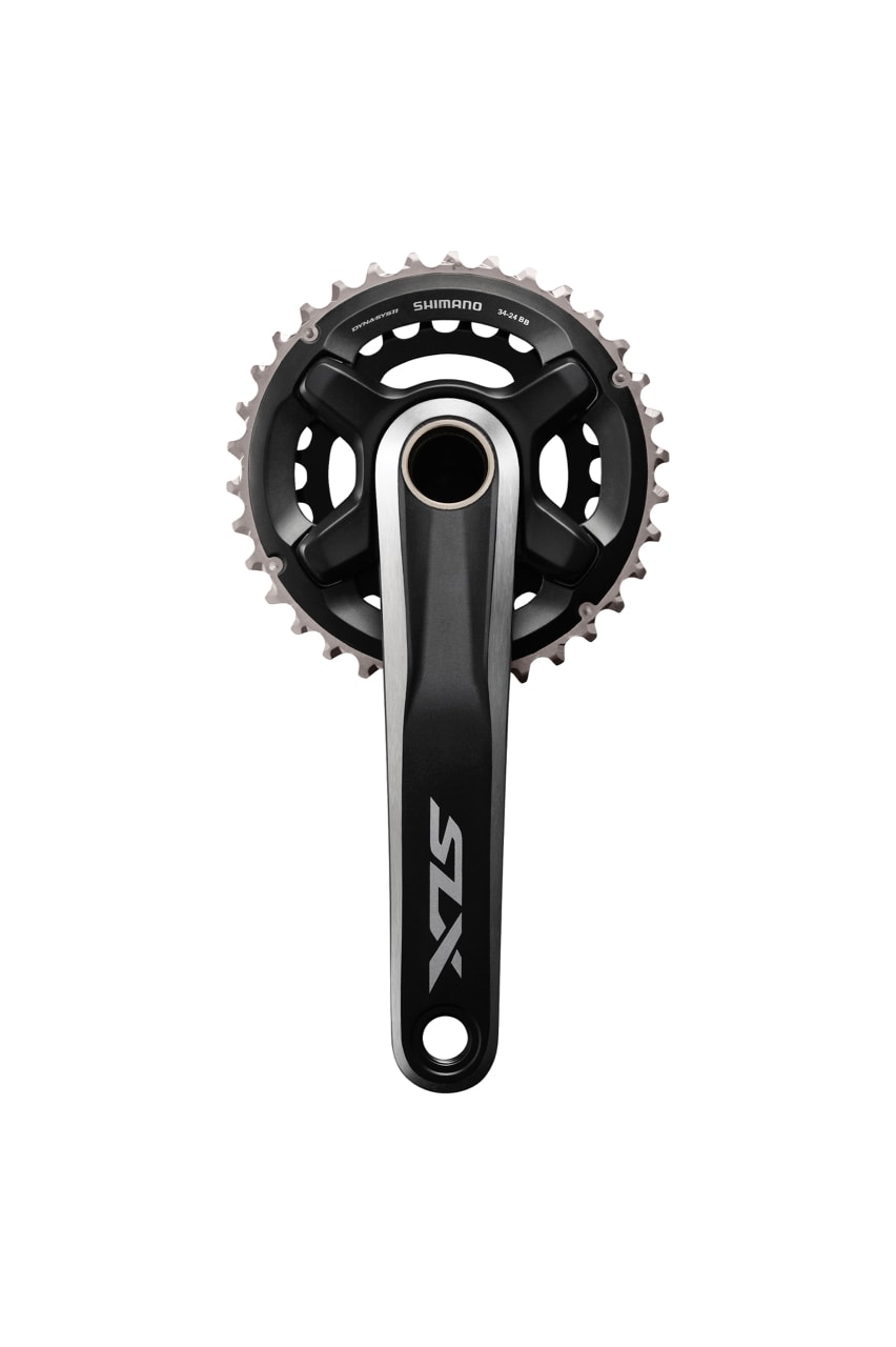 DOBBEL-KRANK: Dynamic Chain Engagement mener Shimano skal bety bedre kjedehold, bedre giring og bedre kraftoverføring.