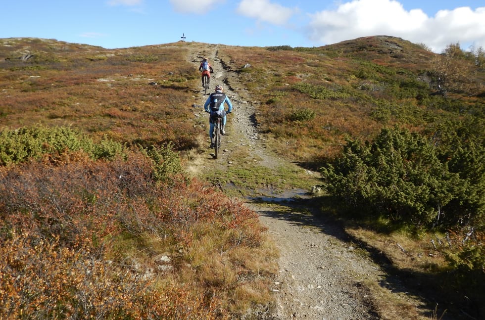 Offroad Valdres blir på 150-170km, og vil ha forskjellig løype hvert år. Men høydemeter og høyfjell blir det hver gang. Foto: Børge Jensen Offroad Valdres 3 - Foto OV 1400x924