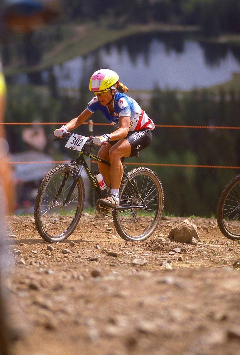 FAVORITT: Sarah Ballentine var den ledende amerikanske jenta i 1990. Hun hadde vunnet amerikanernes egne uoffisielle VM både i 1987, 1988 og 1989. I Purgatory ble det sølv.