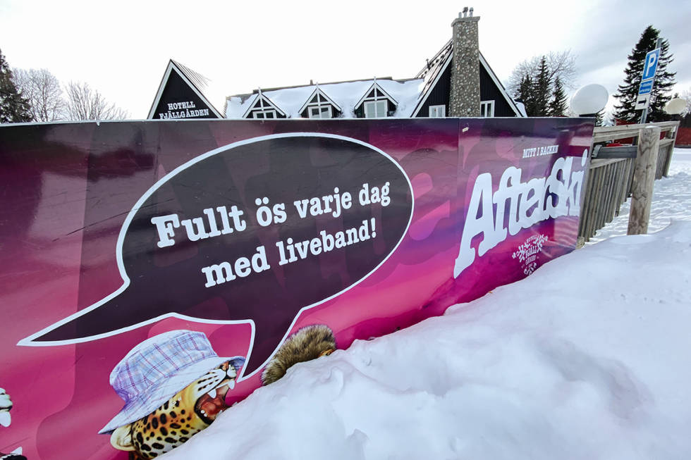 STENGT: Afterskien i Åre er nå stengt. Foto: Tobias Liljeroth Åre