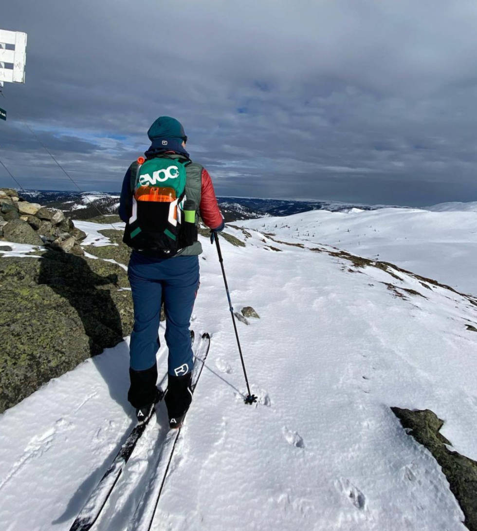 Nesfjellet med @kgolst. Foto: Anne Irene Bergsrud Nesfjellet