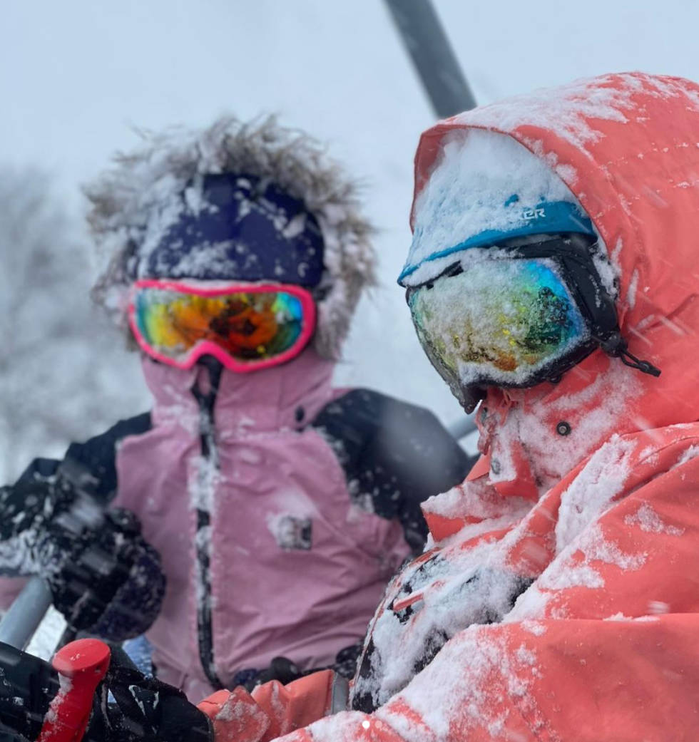 Helga oppsumert, fra #powpow til #sooooool #bjorli. Foto: Bård B Bjorli