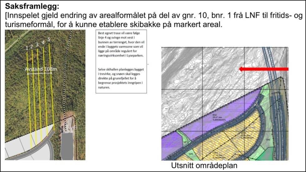 OMRÅDET: Det er dette området det skal være snakk om. Foto: Kommunekart Bre Lyseparken