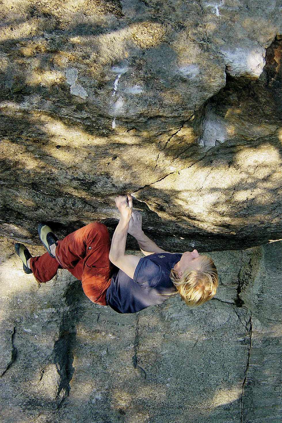 KLASSIKER: Lars Erik Halvorsen på Stalker (7C), Lia. Foto: Dag Hagen Buldring Oslo
