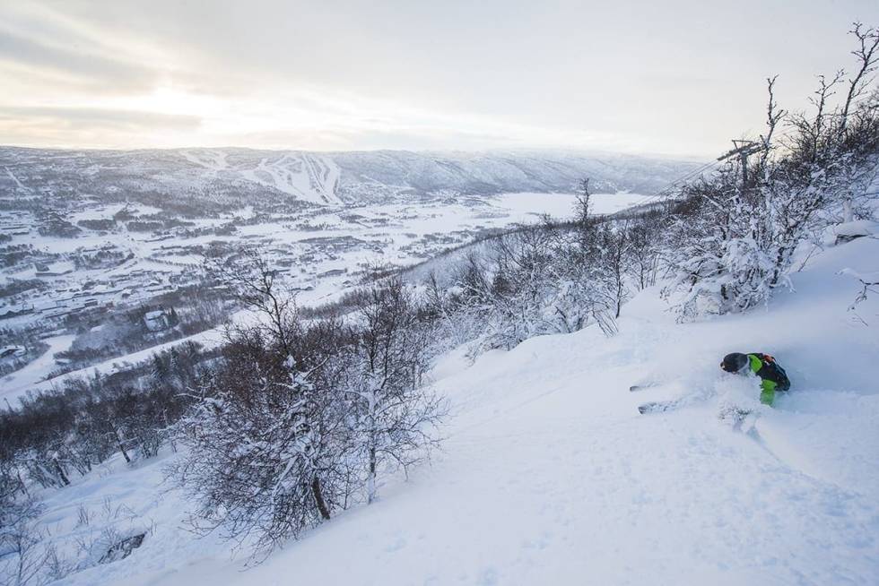 MÅ BETALE: Selv om du har sesongkort på Geilo, får du ikke kjøre gratis i helga. Foto: Vegard Breie Geilo sesongkort
