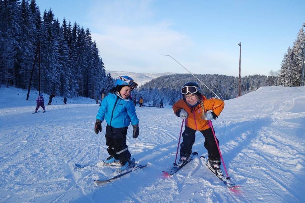 FAMILIER: Grefsenkleiva og Trollvann er et viktig skianlegg for barn og unge i nærområdet. Foto: Erlend Sande Grefsenkleiva