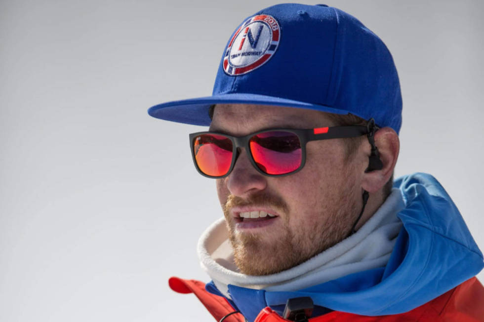 OL-TRENER: Luke Allen under OL. Foto: Nor Freeski Luke Allen