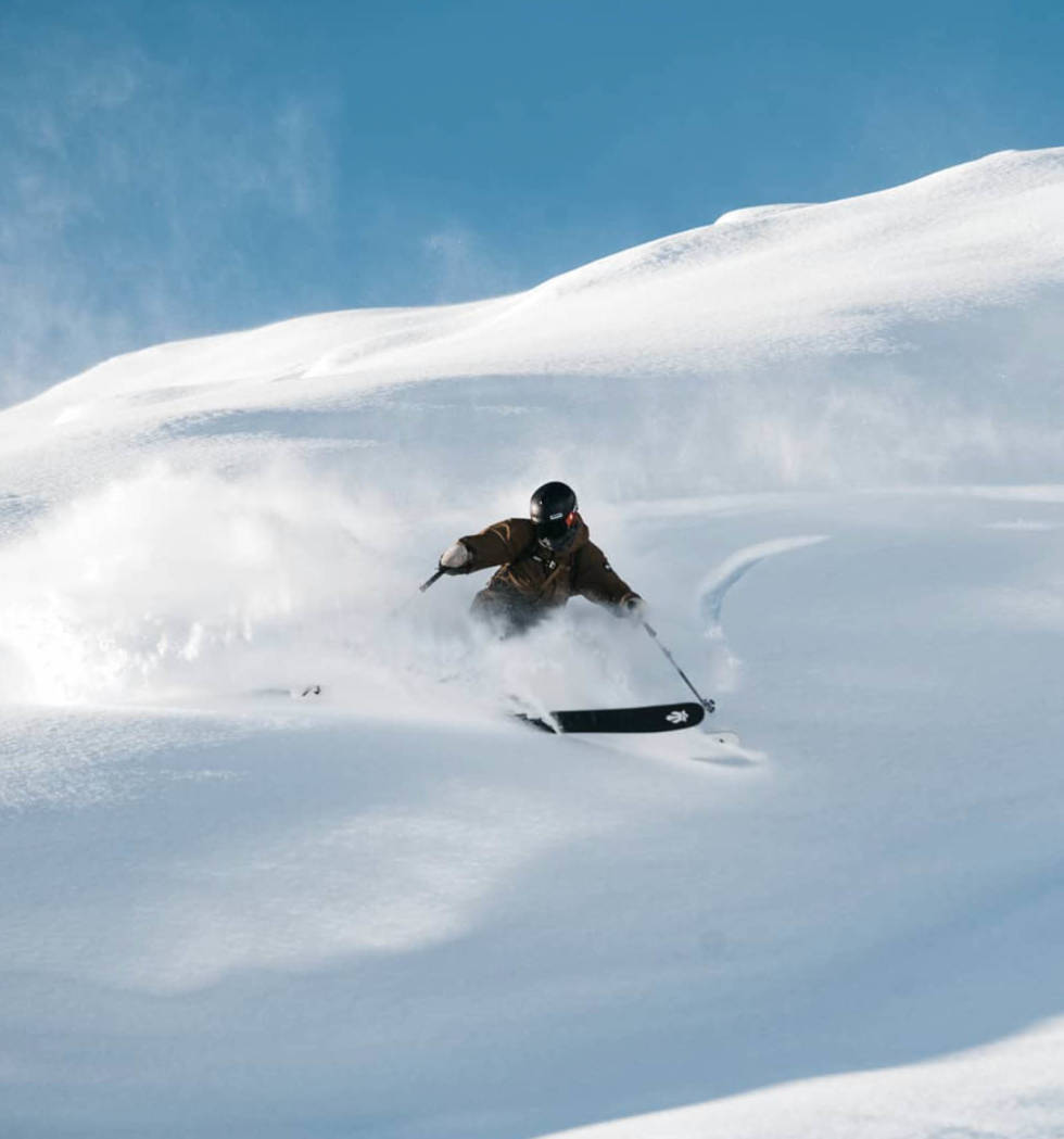 trolig digg snø i sunnmøre for tida. Foto: Markus Finholt Koppefjellet