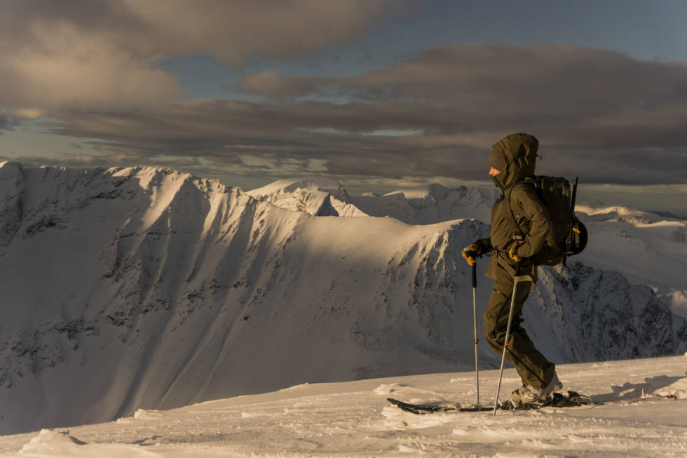 PÅ TOPP: Marthe Kristoffersen på tur i Romsdalen. Foto: Matias Myklebust Marthe Kristoffersen