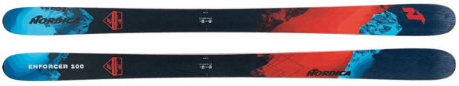 FRIKJØRINGSSKI MED METALLPLATE: Nordica Enforcer 100 Nordica Enforcer 100