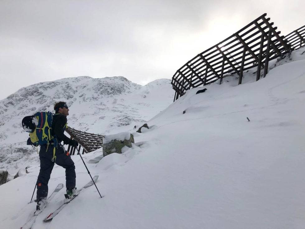 PRIMUS MOTOR: Petter Andresen er primus motor for toppturisme ved Vatnahalsen. Foto: Audun Holmøy Røhrt Petter Andresen