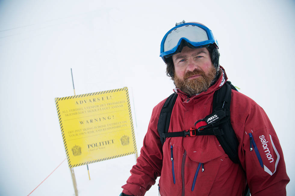 HYSJ: Ronny Dahl synes det er flott at du bruker fjellet, men han ser helst at du holder kjeft om hvor du har vært. Foto: Thomas Kleiven Ronny Dahl