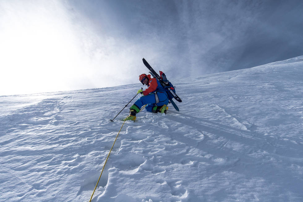 INTEGRERES: Utstyret skal kunne integreres i skredballongsekker og vanlige skisekker. Foto: Tor Berge Safeback